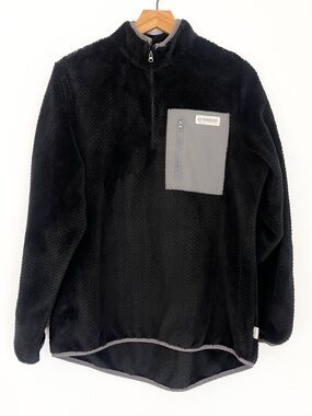 Magellan Outdoors Fuzzy Textured Jacket M Black
